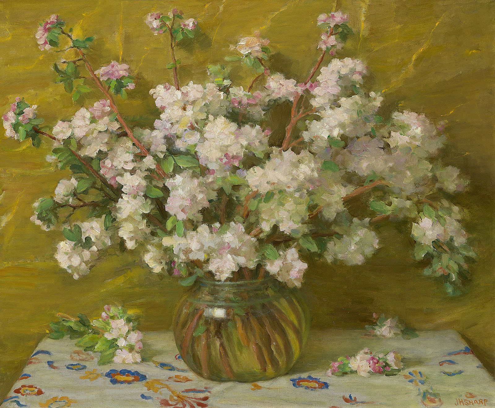 Still Life—Apple Blossoms